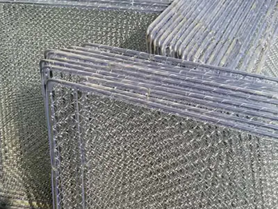 网片状除尘骨架